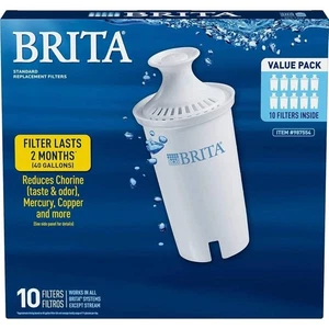 Brita - Filtro de agua de repuesto estándar - 987554 - SOLO 7 FILTROS - Caja abierta nueva - Imagen 1 de 4