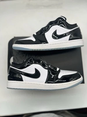 Nuevo Air Jordan 1 Low SE Concord EE. UU. Para hombres 10 y 12 Blanco Negro AJ Nike DV1309-100 Foto 1 de 4