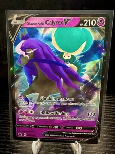 Shadow Rider Calyrex V SWSH131 SWSH Black Star Promo Pokemon TCG Card NM - Picture 1 of 2