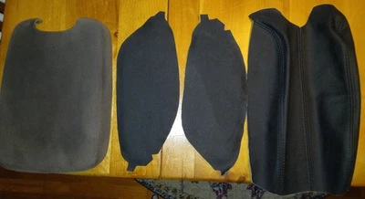 Kit de cubierta de cuero negro Honda Accord 2008-2012 consola de abeto, reposabrazos delantero y Foto 1 de 4