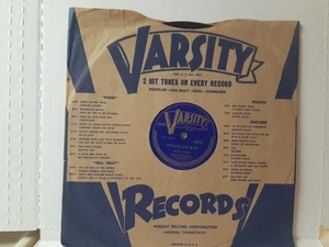 Mae Moran alias Lottie Kimbrough VARSITY 6034 "Rolling Log Blues" VORKRIEG 78. - Bild 1 von 6