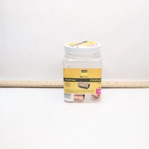 (3-Pk) Viega ProPress Couplings with No Stop Press Copper 1/2" 77480 - Picture 1 of 4