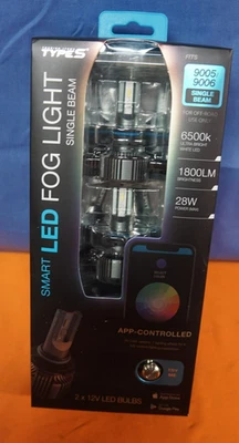 TYPE S App Controlled RGB 49 Colors Change Smart LED Light Bulbs 9005 High Beam! - Image 1 of 4