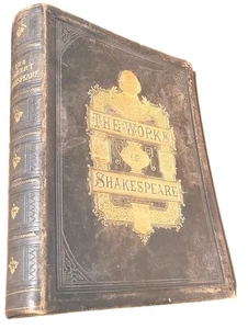 Sir John Gilberts Shakespeare um 1800 komplette Werke 500 Illustrationen Gold fein - Bild 1 von 19