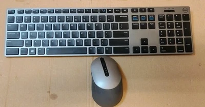 Dell Premier Multi-Device Wireless Bluetooth Keyboard and Mouse - WK717-MS5320wt - Image 1 of 4