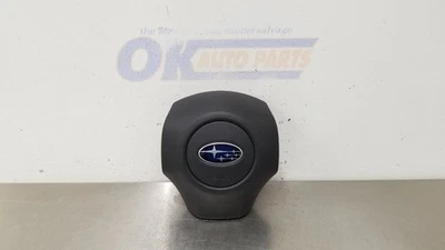 20 SUBARU WRX STI DRIVER LEFT STEERING WHEEL SRS BLACK Foto 1 de 4