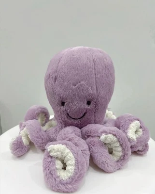 Jellycat 23CM Maya Octopus Plush Super Soft Purple Toy Cuddly Friend + Dust Bags - image 1 of 4