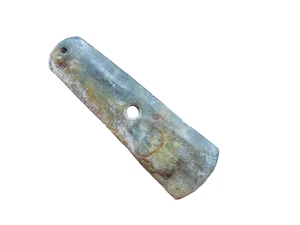 China,old jade,hongshan culture,collectibles,rare axe,choi,pendant B(627) - Picture 1 of 5