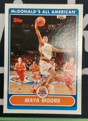 2007-08 Topps McDonald's All American Maya Moore #MM RC Rookie *RARE* - Image 1 of 4