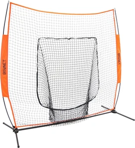 Original Big Mouth (7' X 7') Baseball Softball Hitting Pitching Net  - Picture 1 of 12