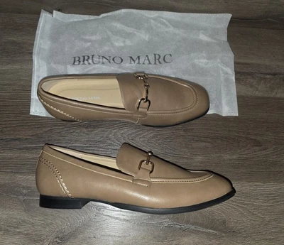 Bruno Marc Women's Brown Loafers Size: 10 - Image 1 of 4