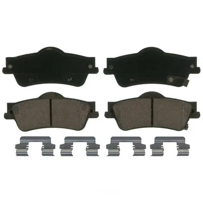 Rear Brake Pad Set For 2011-2017 Chevrolet Caprice 2012 2013 2014 2015 Wagner - Image 1 of 4