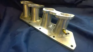 Proton 4G92/ mitsu colt 1.4 1.6 Manifold for Jenvey/Weber Throttle Bodies 20 Deg - Picture 1 of 3