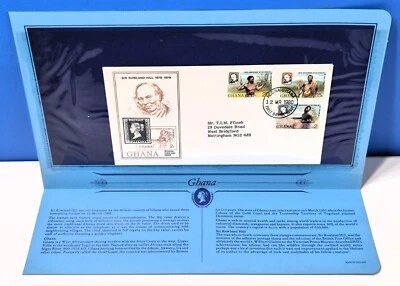 GHANA Official First Day Cover 1979 Commemorating Sir Rowland Hill - Image 1 of 3