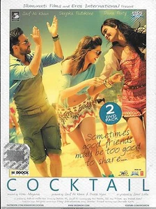 COCKTAIL - SAIF ALI KHAN, DIPIKA PADUKONE - NEW BOLLYWOOD 2DVDS - ENGLISH SUBS - Imagen 1 de 2