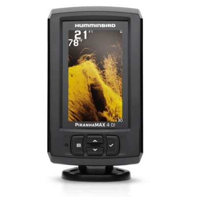 Humminbird Piranhamax 4 DI Fish Finder with Down Imaging & 4.3" Color LCD - Image 1 of 2