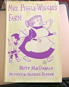 MRS. PIGGLE-WIGGLE'S FARM Betty MacDonald & Maurice Sendak 11th Printing VG/G+ - Picture 1 of 8