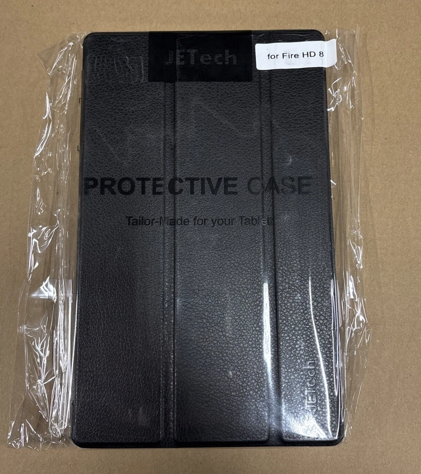 JETech Case for Amazon Fire HD 8 Tablet (8th / 7th / 6th Generation In Black - Image 1 of 3
