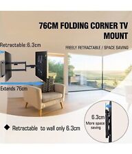 FORGING MOUNT Long Reach TV Wall Bracket Mount Swivel Tilt Corner Long Arm 765mm