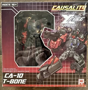 Fansproject Transformer Causality Ca-10 T-BONE Combiner Menasor Intimidator New - Picture 1 of 3