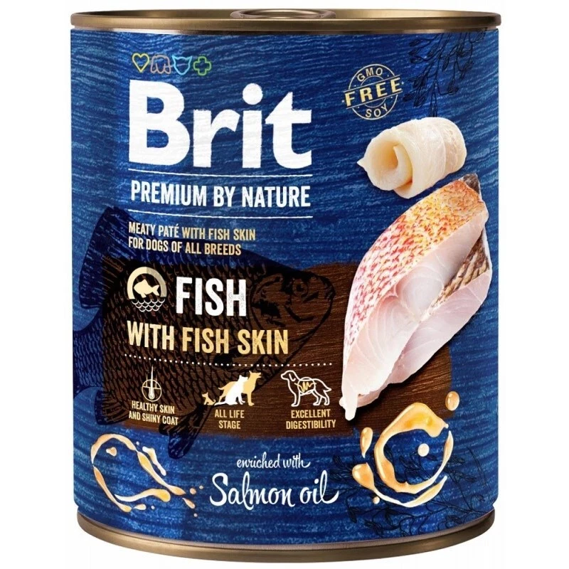 8595602561896 BRIT Premium by nature Fish with fish skin - Nassfutter für Hunde  - Bild 1 von 1