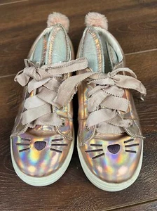 Cat & Jack Girls Size 11 Bunny Pink Fashion Shoes! - Picture 1 of 12