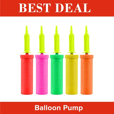 AEX Balloon Pump Air Inflator Portable hand pump for inflatables Birthday Party - Image 1 of 4