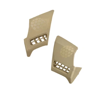 2Pcs Beige Dash Vent Speaker Cover for Mercedes Benz W210 E-Class W210 96-03 Cir - Picture 1 of 11