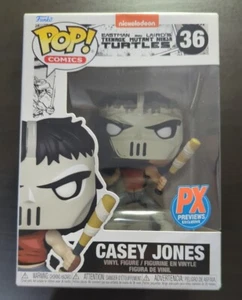 Casey Jones TMNT Funko Pop! Vinyl Figure #36 New In Box PX Preview Save On Mult. - Picture 1 of 1