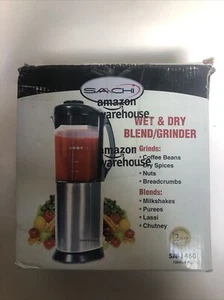 Molinillo de café Saachi SA-1460 de acero inoxidable / Molinillo de chutney húmedo y seco - Imagen 1 de 4