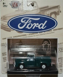 2021 M2 MACHINES 1956 FORD F-100 TRUCK R72 20-57 DIECAST AUTO DRIVERS LIMITED - Picture 1 of 11