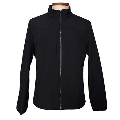 Dockers Men Jacket Security Pockets Water Resistant Breathable Black L NEW - Image 1 of 4