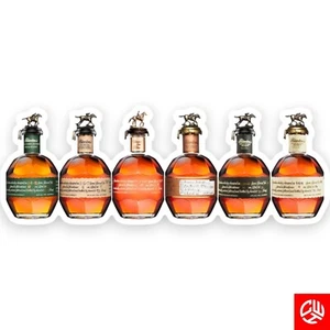 Blanton's Bourbon Whiskey Bottle Collection Vinyl Sticker Decal Water Resistant - Picture 1 of 2