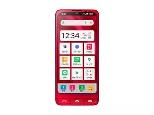 SHARP Simple Smartphone 6 RED 64GB/4GB SIM Unlocked 5.7In JAPAN NEW - Picture 1 of 6