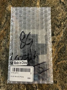 Lot Of 2 - Black iPhone 8 Metal LCD Shield Plate Repair Replacement Part - Picture 1 of 2