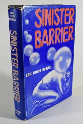 Sinister Barrier Eric Frank Russell SIGNED 1st Edition Fantasy Press 1948  #355 - Image 1 of 4