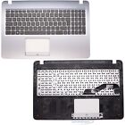 Fits For ASUSX540UB-GQ Silver Bottom Palmrest Cover Top Case UK Keyboard New