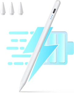 Stylus Pen for iPad 9th & 10th Generation Faster Charge Fit for iPad 6-10 Gen - Picture 1 of 6