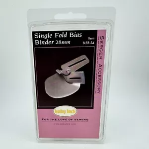 Carpeta sesgada plegable simple Baby Lock - 28 mm BLE8-S4 Evolve Serger accesorio - Imagen 1 de 3