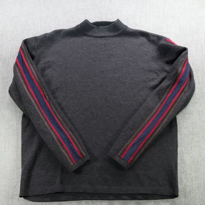 Smartwool Sweater Mens Large Charcoal Merino Wool Heavyweight Hiking Camping - Image 1 of 4