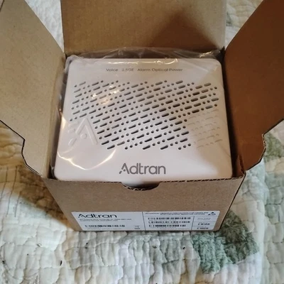 Módem ADTRAN SDX601QV GPON RESIDENCIAL ONT (RED DE FIBRA ÓPTICA) NUEVO Foto 1 de 4