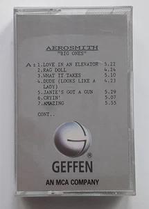 AEROSMITH - CASSETTE - Big Ones - PROMO !!! - Picture 1 of 2