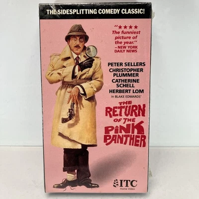 The Return of the Pink Panther 1975 VHS Peter Sellers Comedy Brand New & Sealed - Image 1 of 4