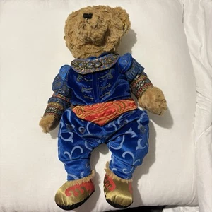 Disney Aladdin Genie Teddy Bear Broadway Musical Plush 40cm Brown Embroidered - Picture 1 of 9