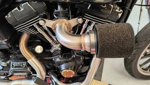 Harley Davidson Air Cleaner Intake - Two Brothers Racing - 1999 to 2017 Dyna - Picture 1 of 9