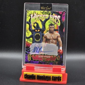Mike Tyson True 1/1 Auto Wicked Hits Tree 2025 Wild Card Haunted Hits  - Bild 1 von 7