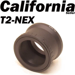 T2 to SONY NEX Lens adapter NEX6 NEX7 NEX-F3 a6000 a5000 a3000 A7 A7R A7S 7 6500 - Picture 1 of 7