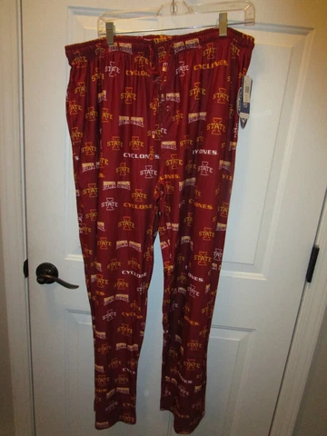 IOWA STATE CYCLONES CRIMSON MEN'S BREAKTHROUGH SLEEP LOUNGE PANTS  NEW Cover