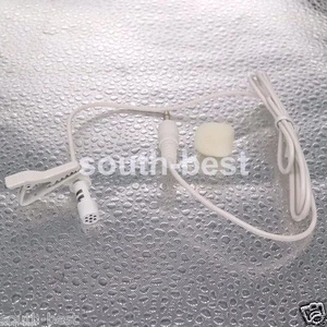 White Laptop Lapel Lavalier Mic Microphone Wireless System Accessories 3.5mm - Picture 1 of 5