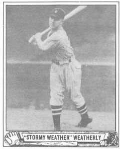 1986 1940 Play Ball Reprint #49 Roy Weatherly NM-MT Indians - Picture 1 of 2
